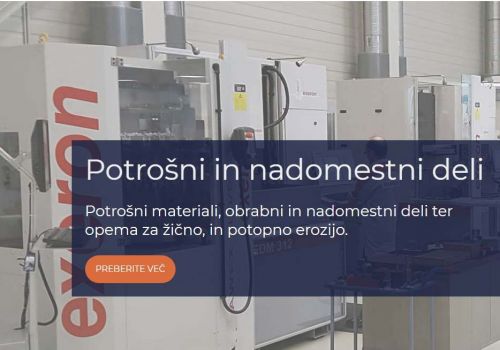 Dobrodošli na prenovljeni spletni strani CNC TEHNIKA Marija Žagar s.p.